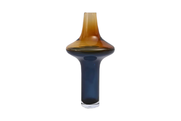 TALL COBALT OVER  VASE S