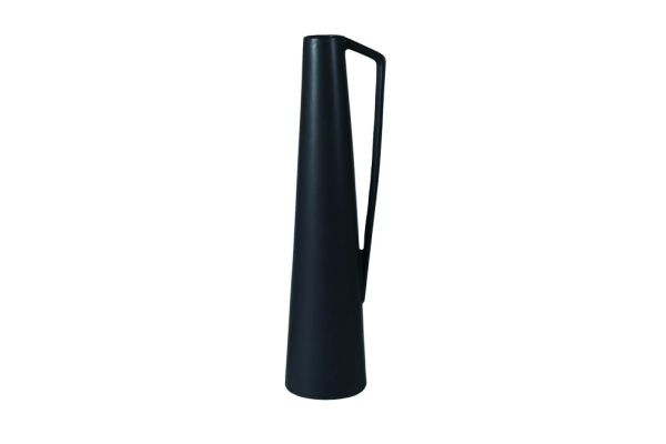 VASE ROMAN BLACK TALL