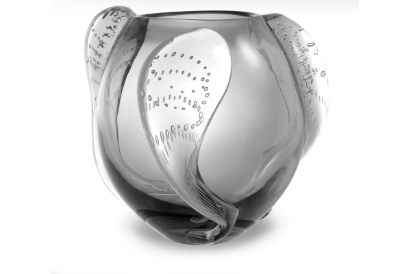 VASE SIANLUCA L GREY
