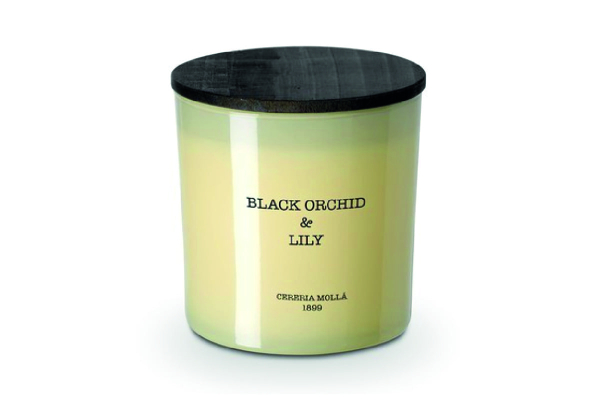 VASO XL BLACK ORCHID & LILY