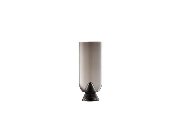 GLACIES VASE BLACK L