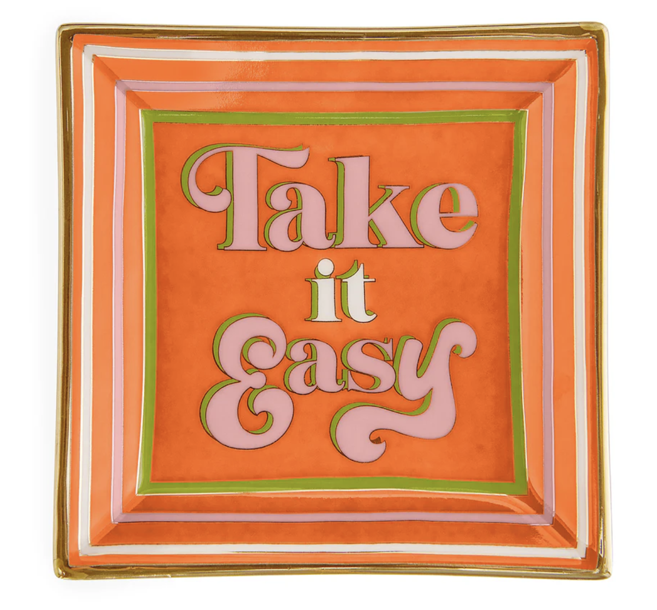 Take It Easy Square Tray