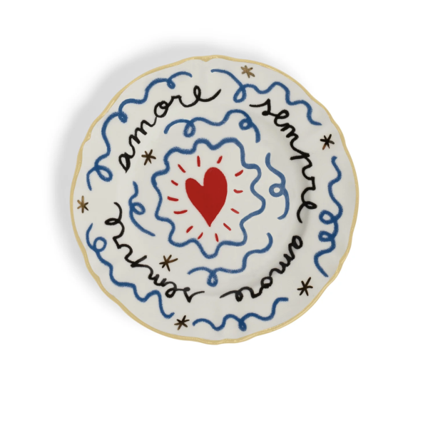PIATTO D. 16,5 CUORE