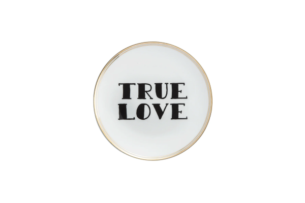 CUP FLATE PLATE CM 0.17 TRUE LOVE