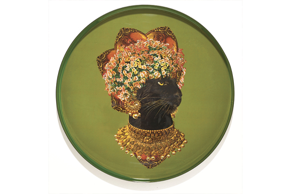 ROUND TRAY BAGHERA