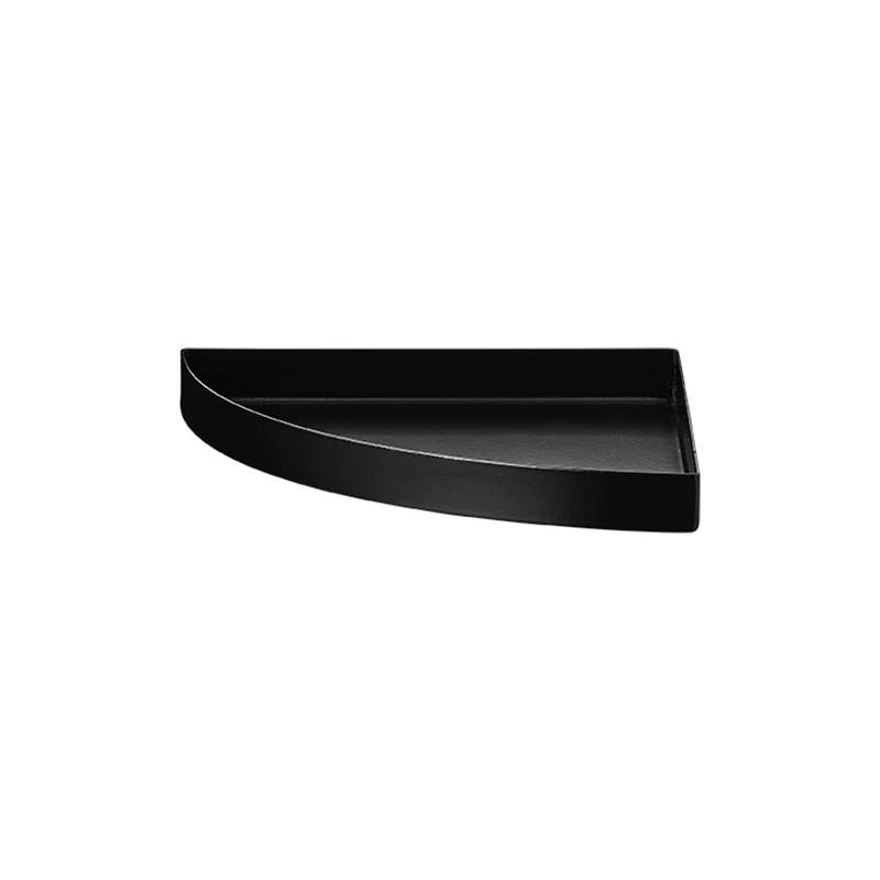 UNITY quarter circle tray black 16 X 16