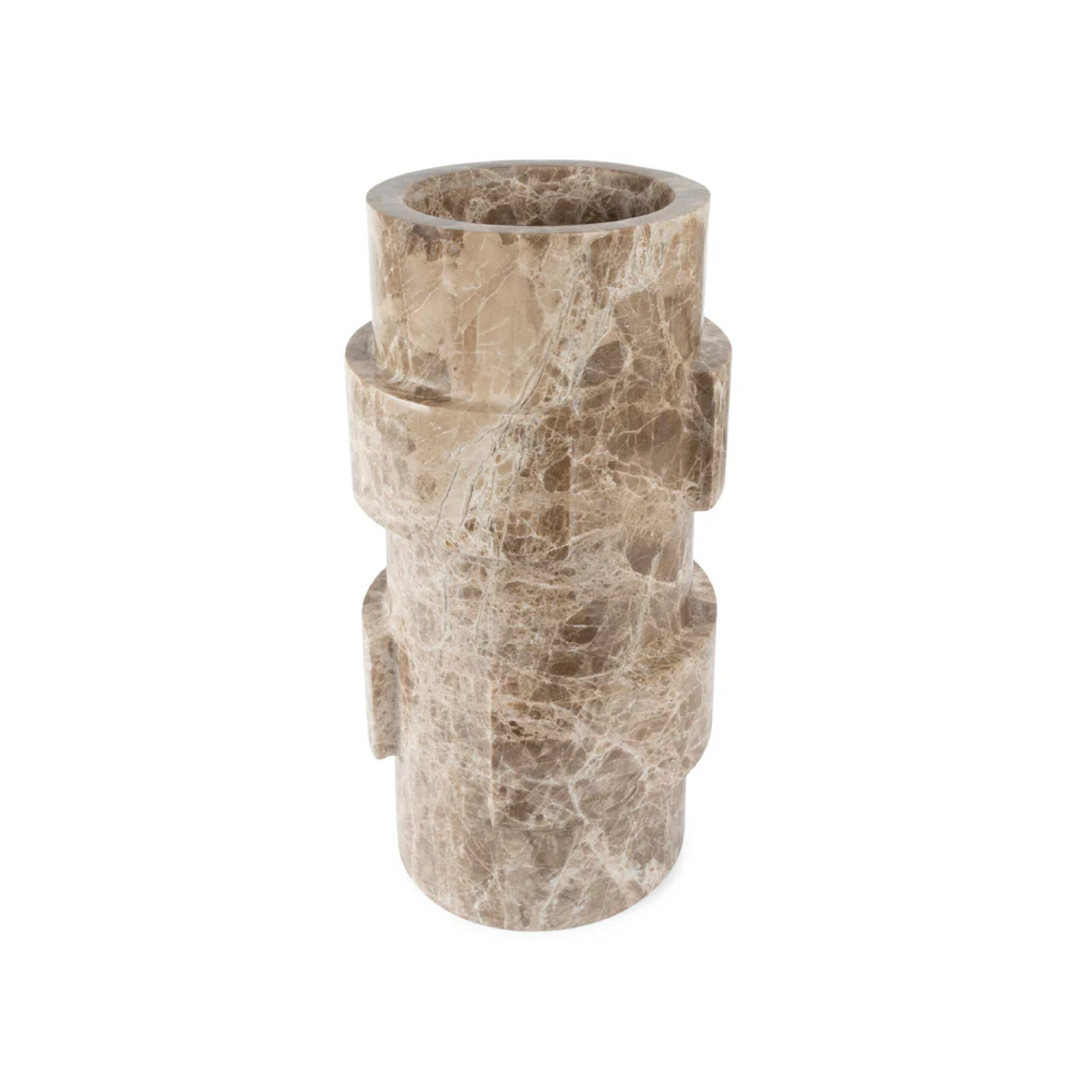 Brown Mud Marble Column