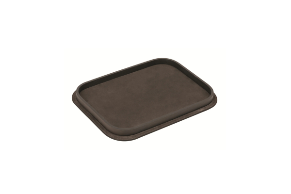 Giobagnara Regis Leather Covered Valet Tray