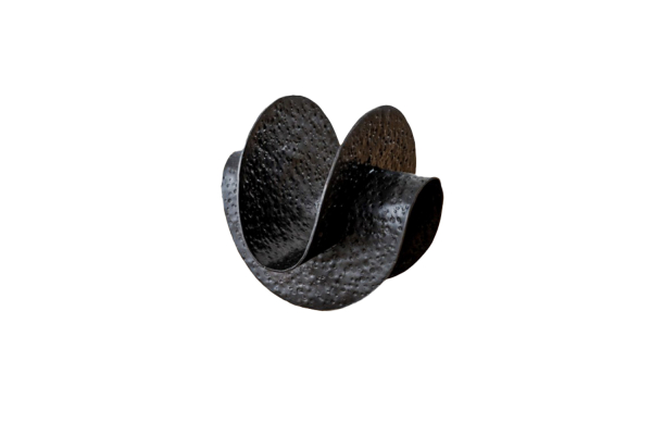 ESCULTURA ONDA BRONCE ENVEJECIDO L