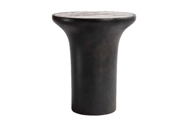 TRUMPET TABLE TALL CALACATTA