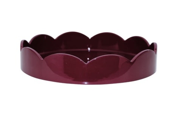 Scallop Tray Cherry