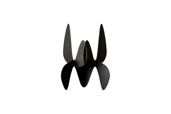 Black Metal Sculpture Small