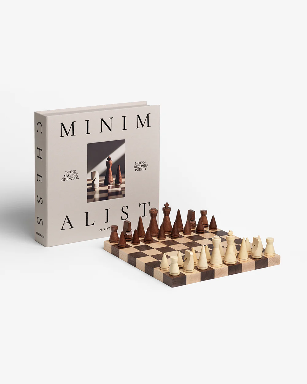 THE MINIMALIST, Wood Chess - Imagen 2