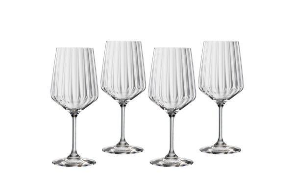 LifeStyle Red Wine Glass Set/4