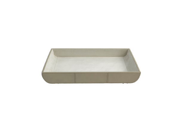 Kersee Curved Corner Tray Light Grey