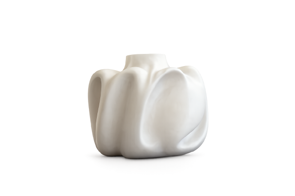 Wabi Vase, Medio - Birch