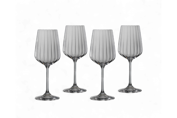 LifeStyle White Wine Glass Set/4