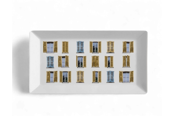 La Finestra Sul Cortile Vide-Poche rectangular de porcelana #6