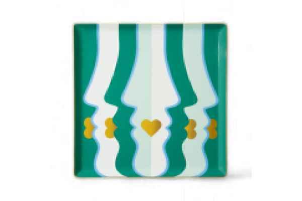 CATCHALL "BESO" Green, Blue, Gold