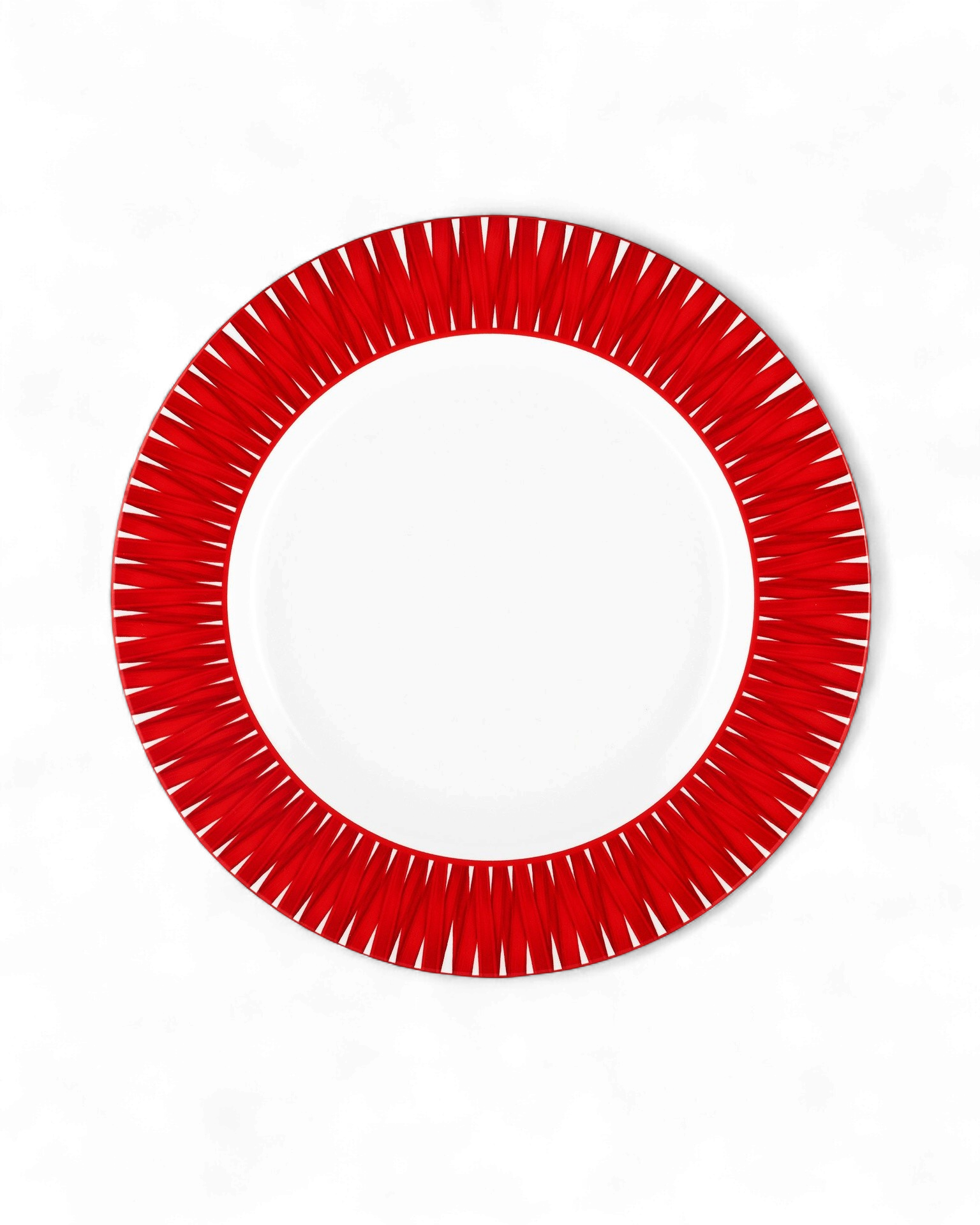 Riviera Dinner Plate Red