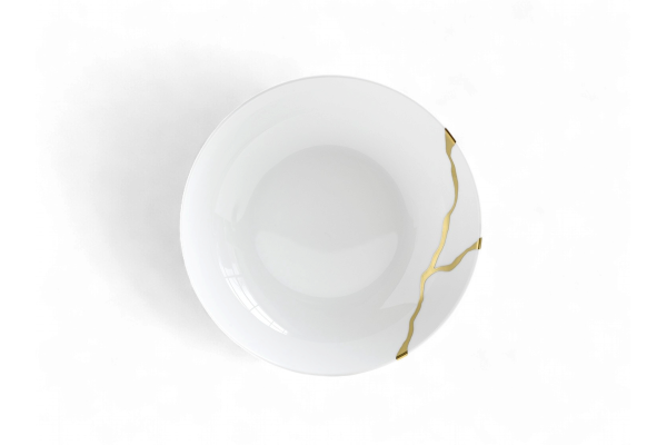 KINTSUGI PLATO HONDO SIN ALA19 CM