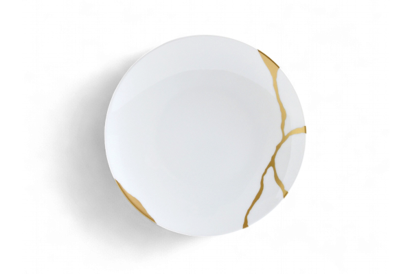 KINTSUGI PLATO POSTRE 21,5CM.