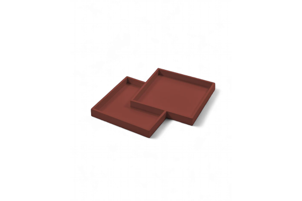 TRAY RED CUBIT