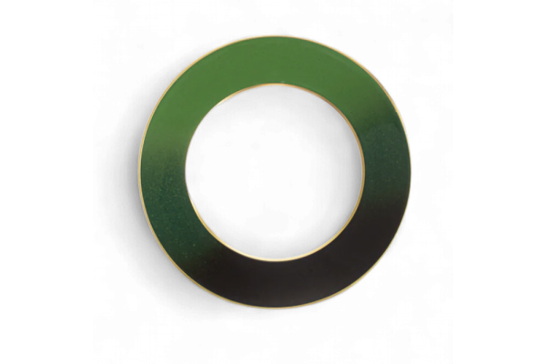 MANGROVE Verde/Oro Plato pan 16,5cm.