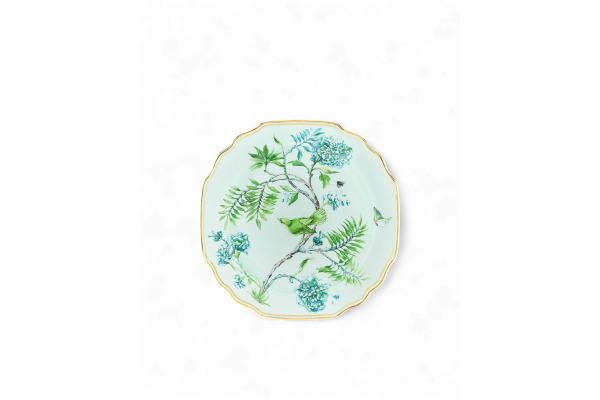 Secret Garden Dessert Plate