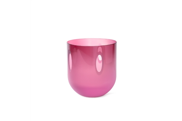 ECLIPSE Vase Wide Pink Helio