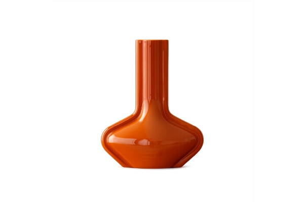 JARRON CERAMICA DARA. TERRACOTA BRILLO