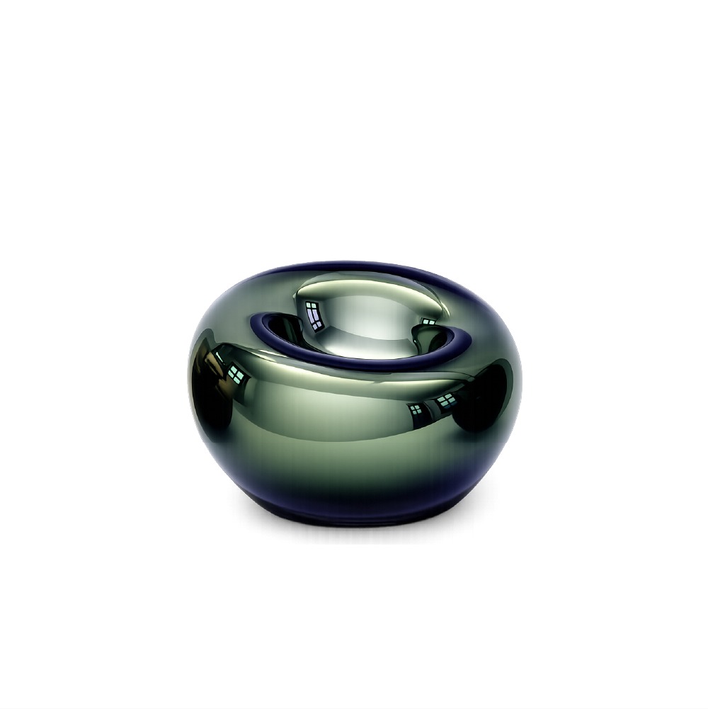 Echo Vessel small- smokey gray silver