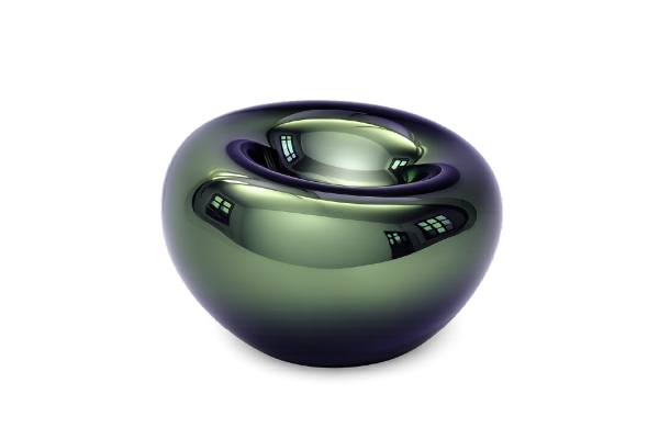 Echo Vessel large- smokey gray silver