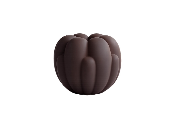 Bloom Vase, Mini - Chocolate brown