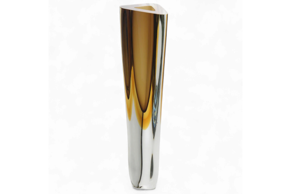 VASE - TRIANGLE 1 AMBAR