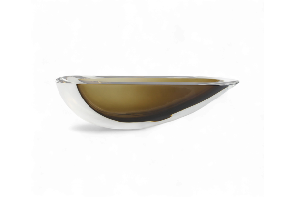 Vase Canoe 160', fumé