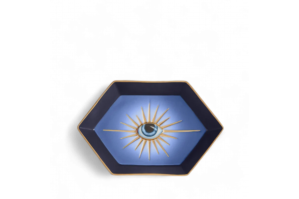 Lito Hexagon Tray - Blue