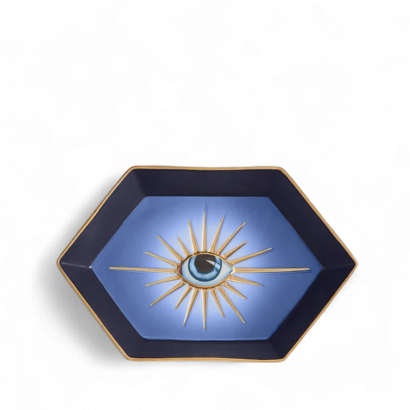 Lito Hexagon Tray - Blue