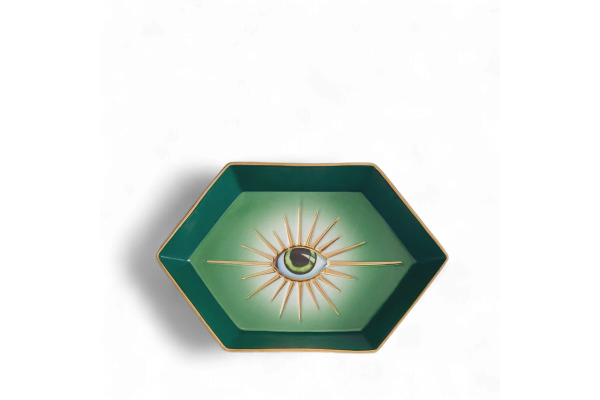 Lito Hexagon Tray - Green