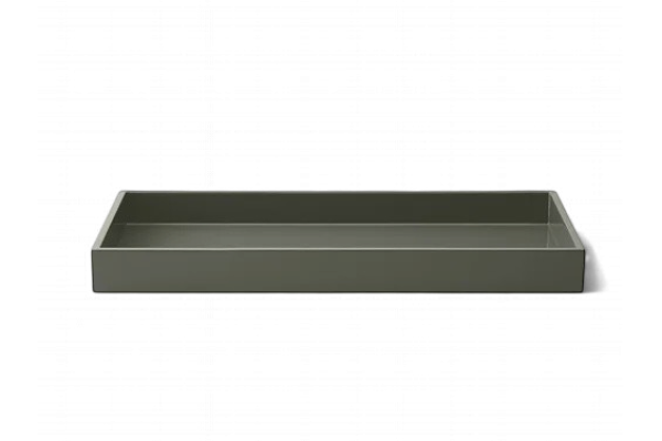LUX Lacq.Tray 38*19*3,5 Urban Green