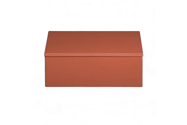 LUX Lacquer Box 19*19*7 Spicy Orange