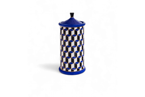 Versailles Canister Blue L