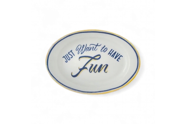 FUN OVAL TRAY