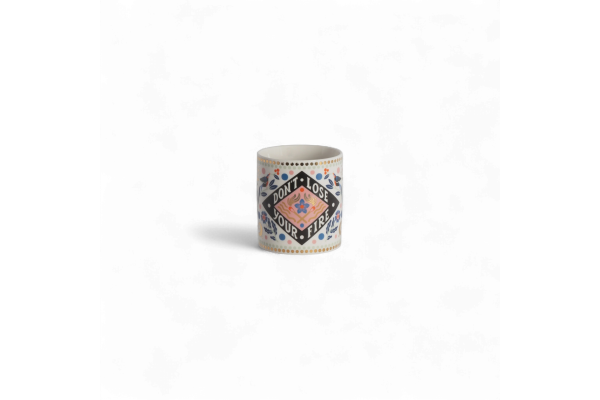 MUG D 8,6 H 9,5 DON´T LOSE YOUR FIRE