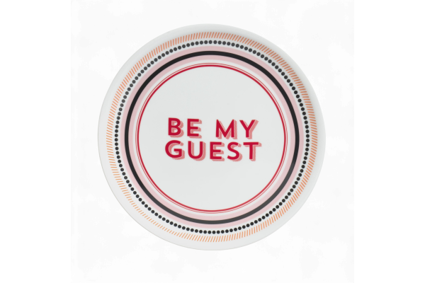 PIZZA PLATE BE MY GUEST