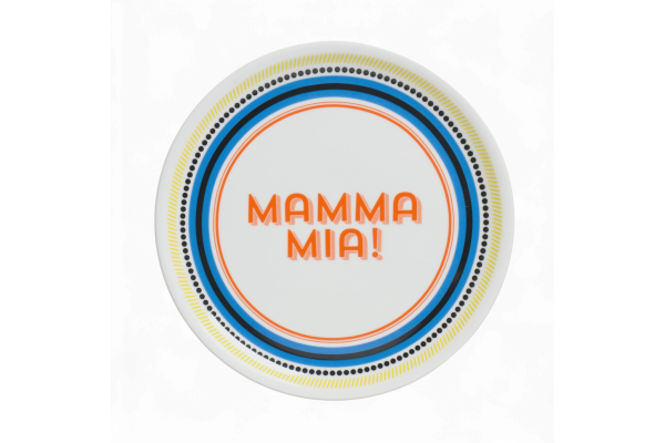 PIZZA PLATE MAMMA MIA