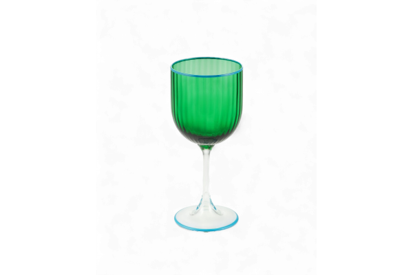 Striped Water Glass set of 2