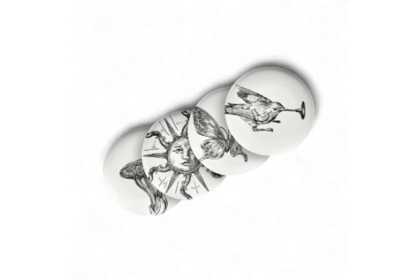 BREAD PLATE SET DE 4