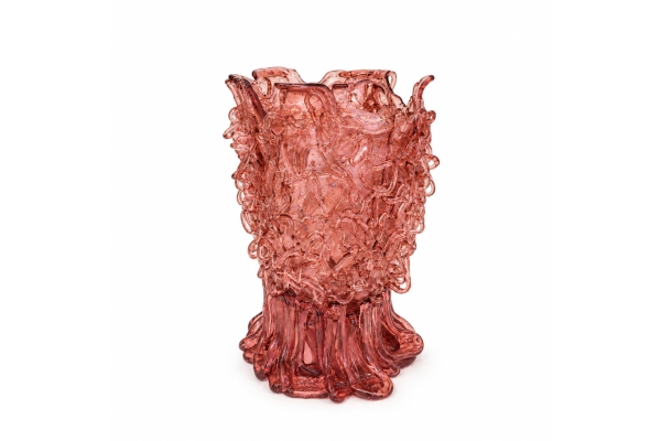 MEDUSA VASE M Cl ant. pink