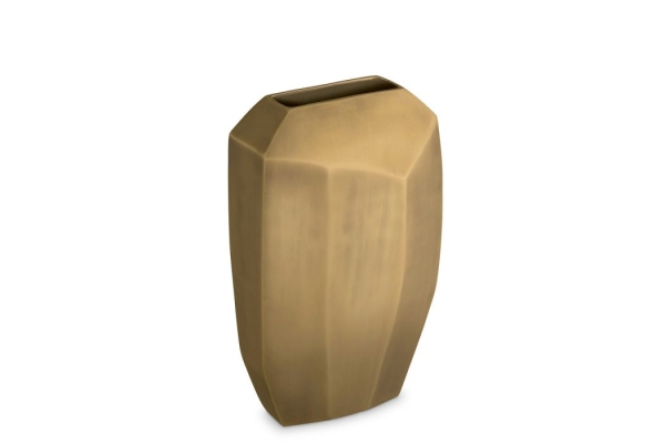 Vase Linos L antique brass finish